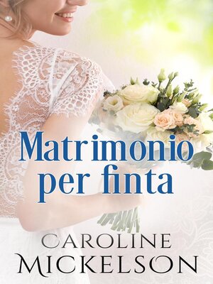 cover image of Matrimonio per finta
